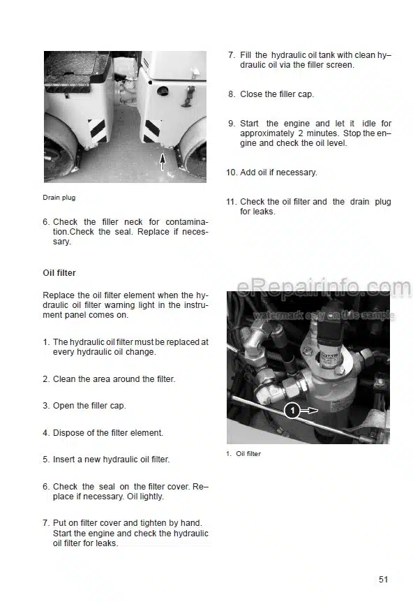 Photo 5 - JCB Vibromax VMT260 Instruction Manual Vibratory Tandem Roller 07170-98035