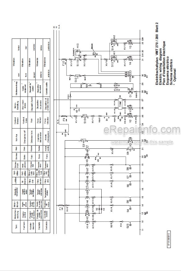 Photo 5 - JCB Vibromax VMT270 VMT280 Instruction Manual Vibratory Tandem Roller 07131-28035A