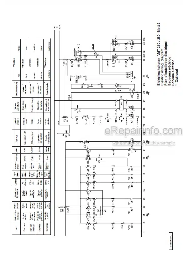 Photo 5 - JCB Vibromax VMT270 VMT280 Instruction Manual Vibratory Tandem Roller 07131-28035A