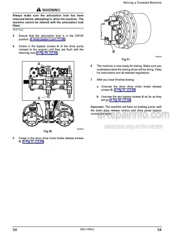 Photo 2 - JCB Vibromax VMT860 India Operators Manual Roller 9821-1550-2