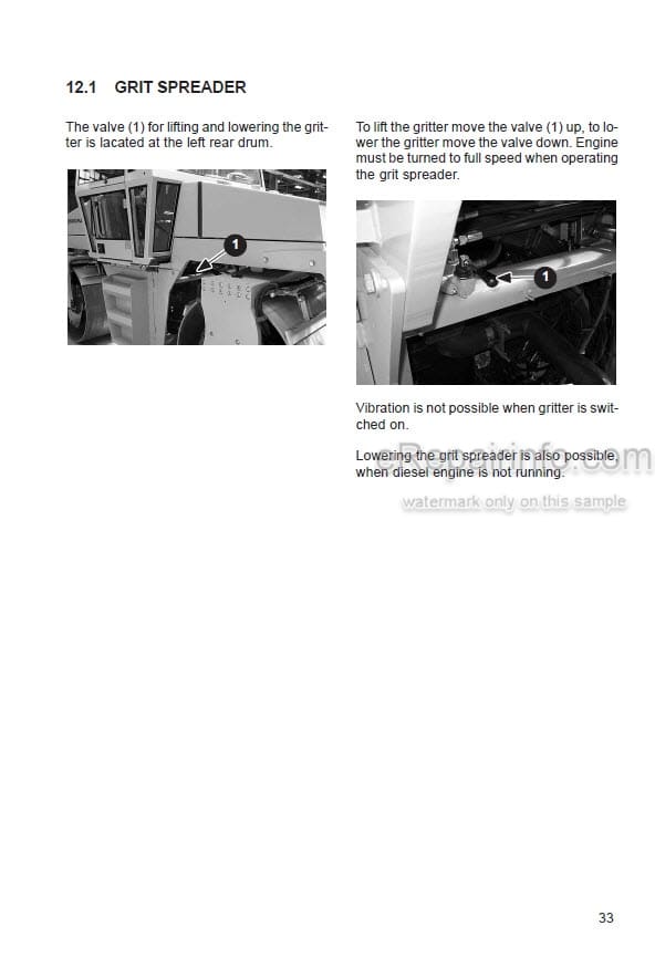 Photo 7 - JCB Vibromax VMT860 Operators Manual Roller 9811-4950