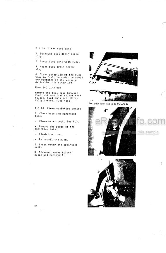 Photo 7 - JCB Vibromax VMT950 VMT95SK Instruction Manual Tandem And Combination Roller 07180-28190A
