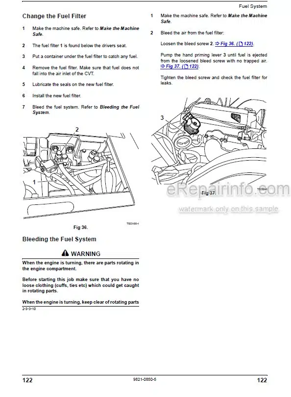 Photo 1 - JCB Workmax 1000D Operators Manual Machine 9821-0850