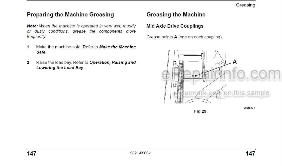 Photo 5 - JCB Workmax 6X4 Operators Manual Machine 9821-0900