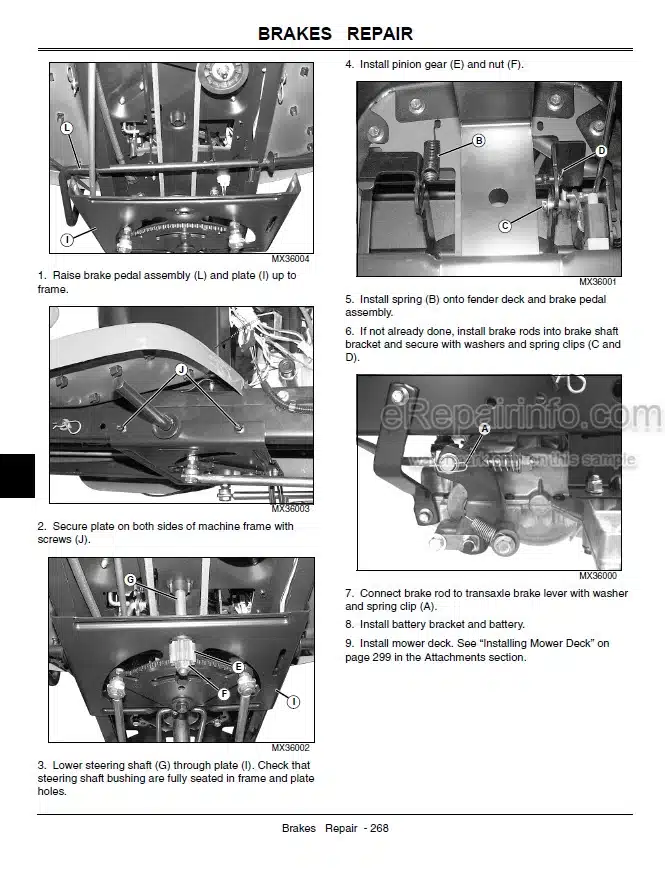 Photo 7 - John Deere 670 770 790 870 970 1070 Technical Repair And Diagnostic Manual Compact Utility Tractor TM1470