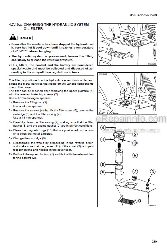 Photo 5 - Komatsu Avance WB97R-2 Operation And Maintenance Manual Backhoe Loader WEAM000605