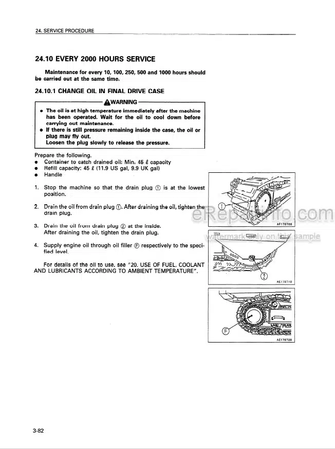 Photo 12 - Komatsu PC1000-1 PC1000LC-1 PC1000SE-1 Operation And Maintenance Manual Hydraulic Excavator SEAM008701