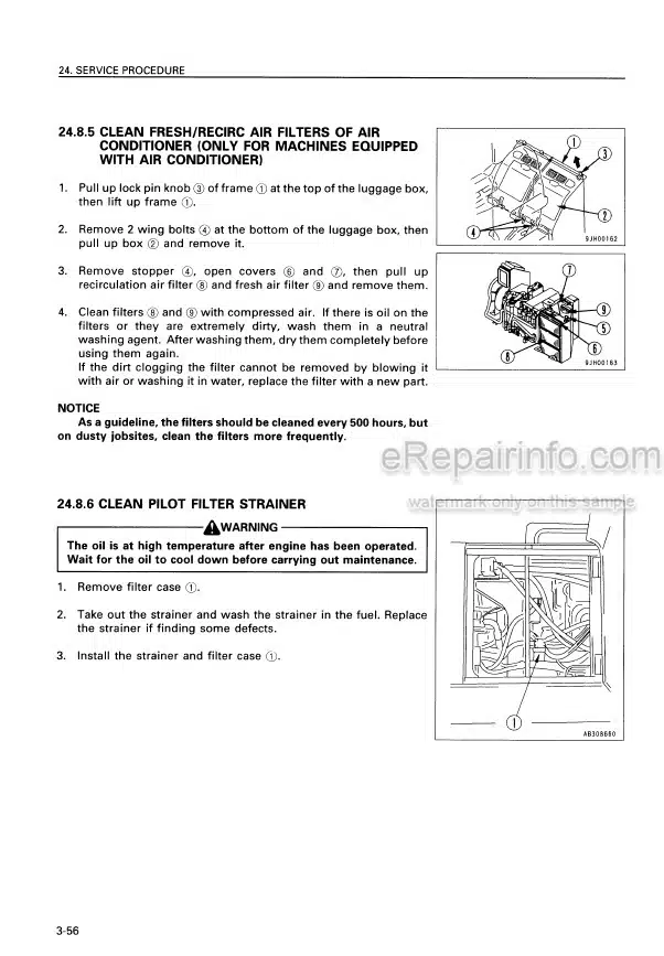 Photo 1 - Komatsu PC750-6 PC750LC-6 PC750SE-6 PC800-6 PC800SE-6 Operation And Maintenance Manual Hydraulic Excavator SEAM032302T