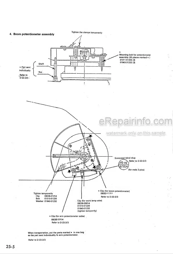 Photo 7 - Komatsu PC600-8 PC600LC-8 Field Assembly Manual Hydraulic Excavator GEN00043-00