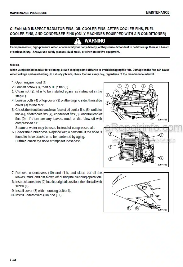 Photo 10 - Komatsu Galeo PC400-7 PC400LC-7 PC450-7 PC450LC-7 Operation And Maintenance Manual Hydraulic Excavator SEAM056500T