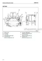 Photo 5 - Komatsu Galeo PC40MR-2 PC50MR-2 Operation And Maintenance Manual Hydraulic Excavator TEN00054-01