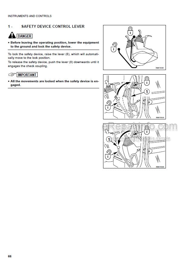 Photo 7 - Komatsu PC75UU-3 Operation And Maintenance Manual Hydraulic Excavator SEAM023201T