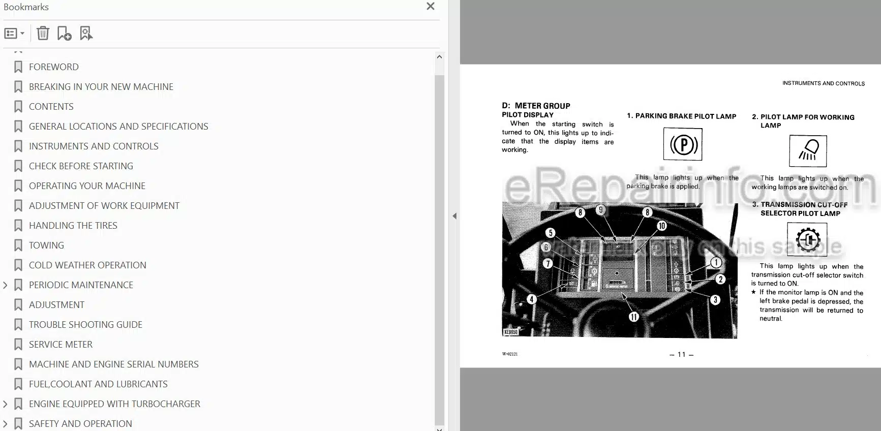 Photo 3 - Komatsu WA200-1 Operation And Maintenance Manual Wheel Loader SEAM04190103