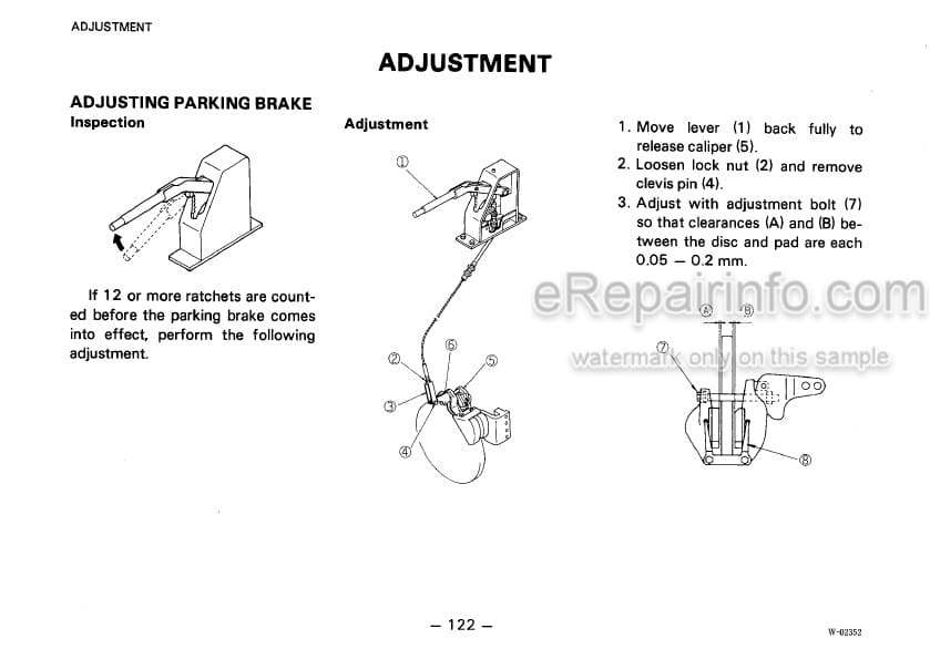 Photo 5 - Komatsu WA300-1 Operation And Maintenance Manual Wheel Loader SEAM04180105
