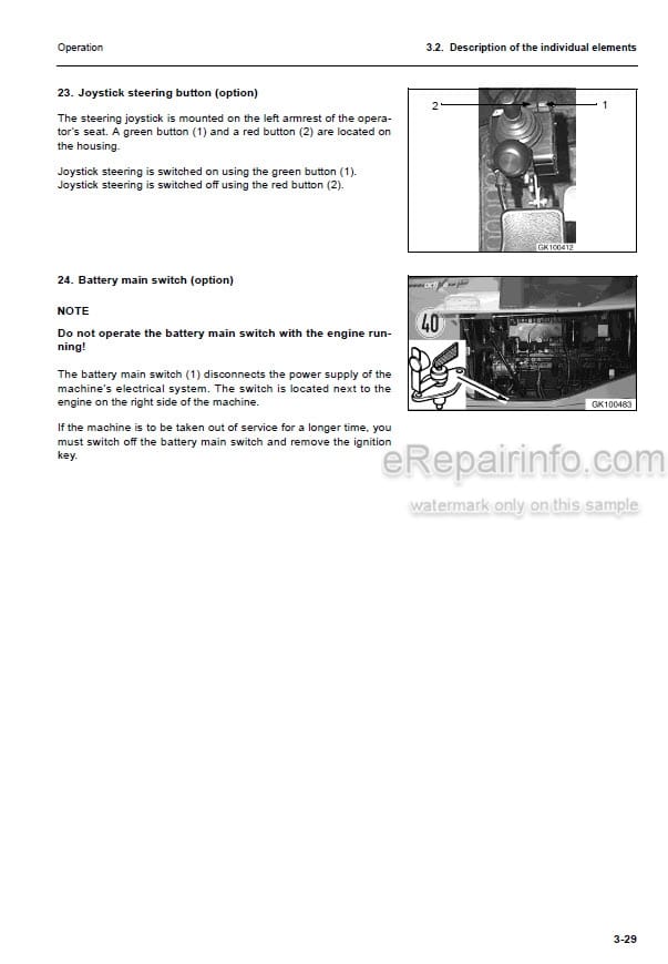 Photo 5 - Komatsu WA470-3 Operation And Maintenance Manual Wheel Loader VEAM480600