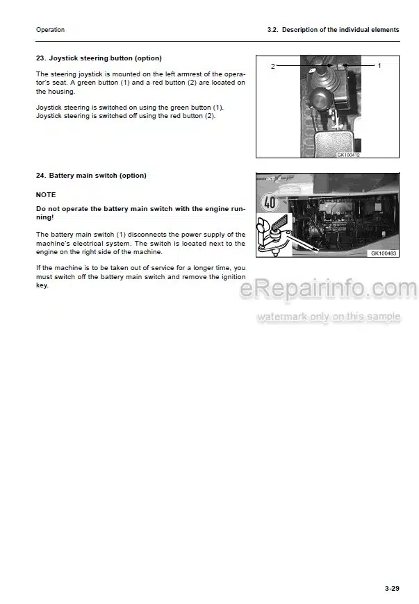 Photo 5 - Komatsu WA470-3 Operation And Maintenance Manual Wheel Loader VEAM480600