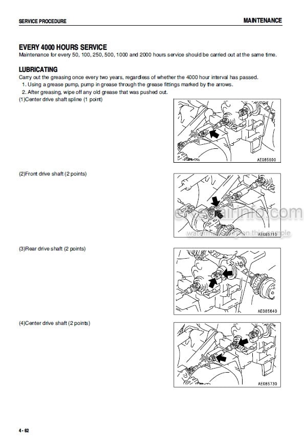 Photo 7 - Komatsu WA470-3 Operation And Maintenance Manual Wheel Loader VEAM480600