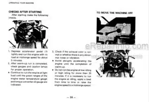 Photo 7 - Komatsu WA20-2 WA30-5 WA40-3 WA50-3 Operation And Maintenance Manual Wheel Loader SEAM030300