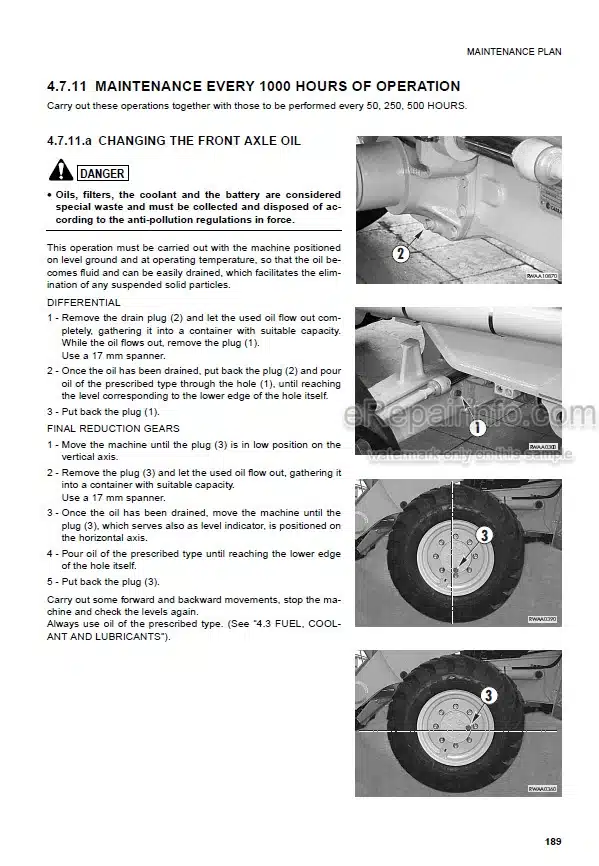 Photo 4 - Komatsu Avance WB91R-2 WB93R-2 Operation And Maintenance Manual Backhoe Loader WEAM002303