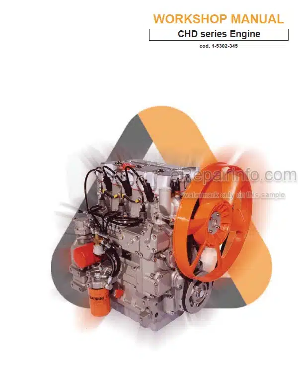 Photo 4 - Lombardini LDW1503 LDW2004 LDW2004T LDW1603 LDW2204 LDW2204T CHD Series Workshop Manual Engine 1-5302-345