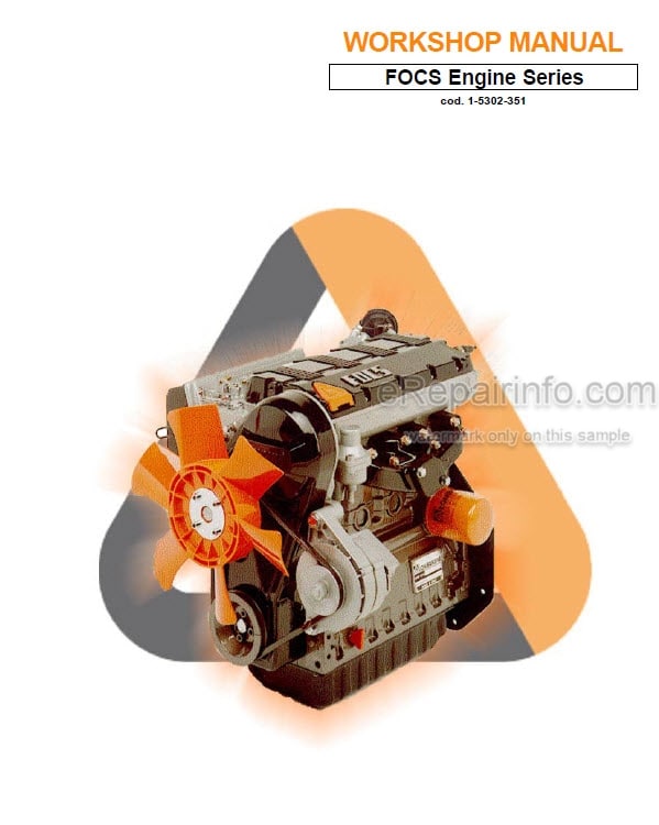 Photo 4 - Lombardini LDW502 LDW602 LDW903 LDW1204 LDW1204T LDW702 LDW1003 LDW1404 FOCS Series Workshop Manual Engine 1-5302-351