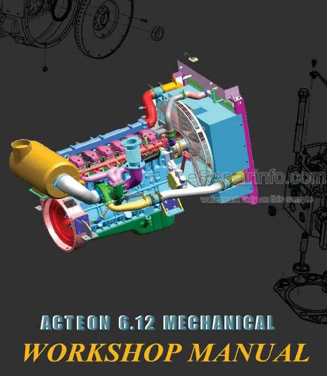 Photo 5 - Mahindra Navistar Acteon 6.12 Mechanical Workshop Manual Engine 9806-7100