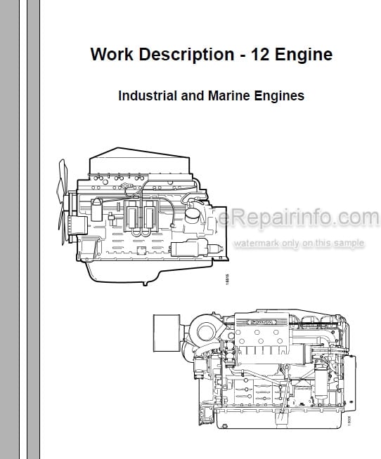 Photo 4 - Scania 12 Work Description Industrial And Marine Engine 1588557