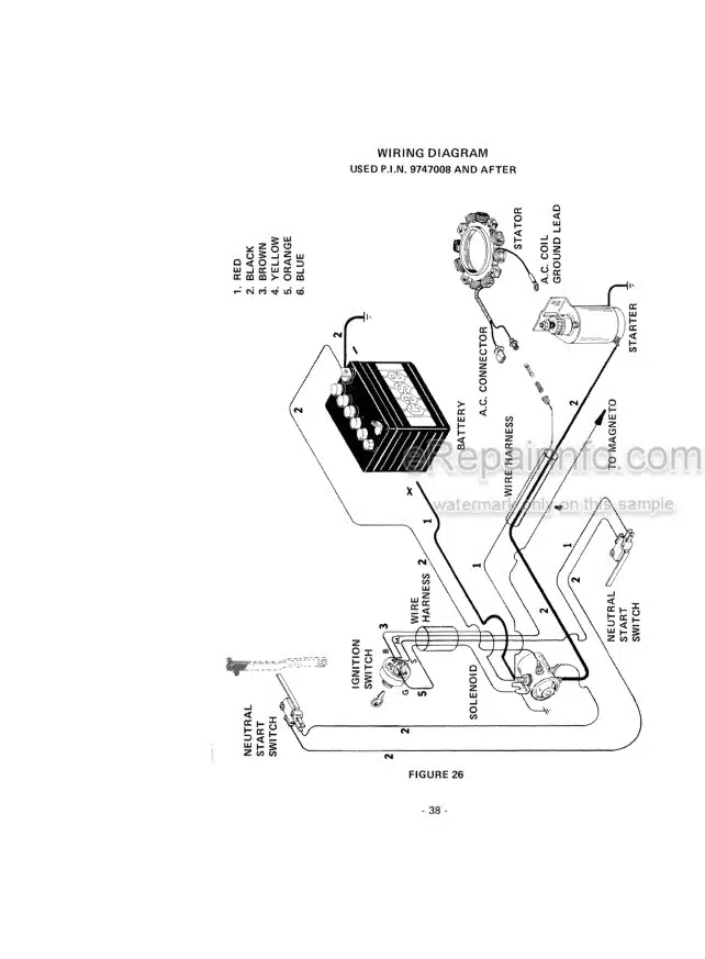 Photo 5 - Case IH 108 Operators Manual Garden Tractor 9-4363