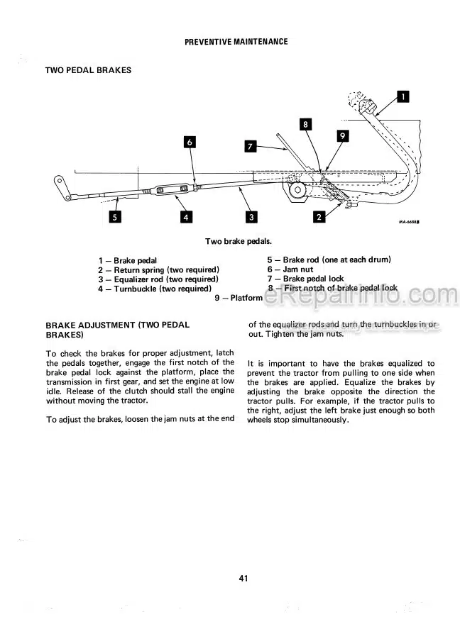 Photo 7 - Case IH No.10 Operators Instruction Power Mower