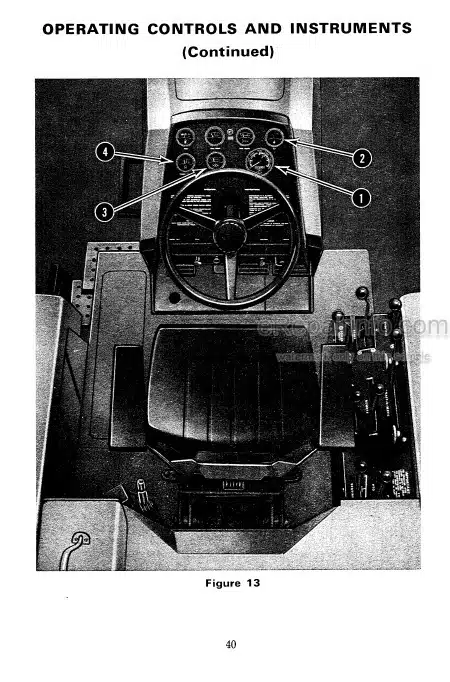Photo 6 - Case IH 1175 Operators Manual Tractor 9-4041