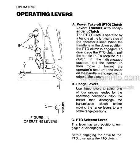 Photo 6 - Case IH 1194 Operators Manual Tractor 9-9732