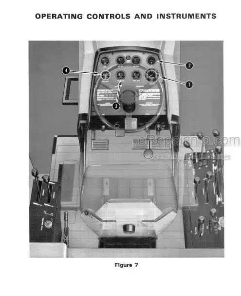 Photo 6 - Case IH 1370 Operators Manual Tractor 8736001-