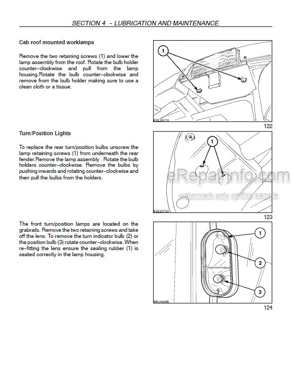 Photo 6 - Case IH 1410 Operators Manual Tractor