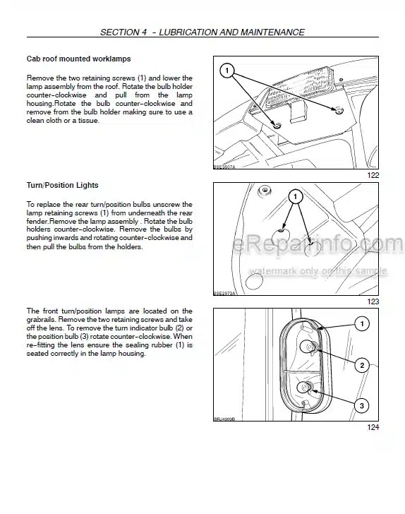 Photo 12 - Case IH 1404 Operators Manual Tractor