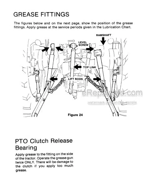 Photo 3 - Case IH 1494 Operators Manual Tractor