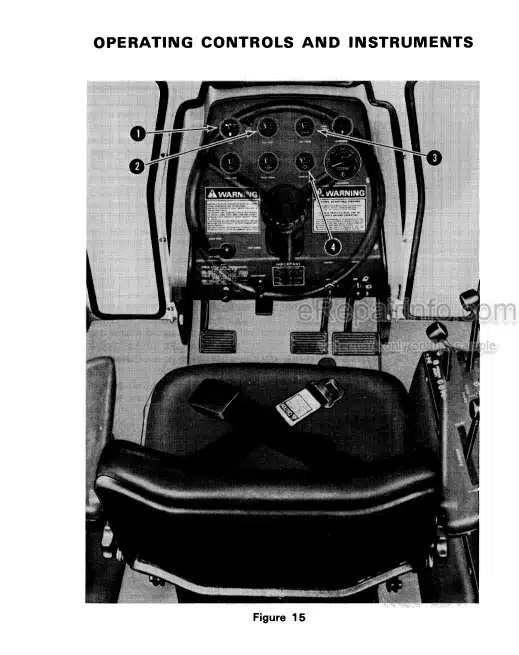 Photo 1 - Case IH 1570 Operators Manual Tractor