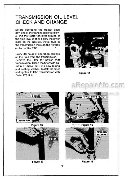 Photo 5 - Case IH 1896 Operators Manual Tractor
