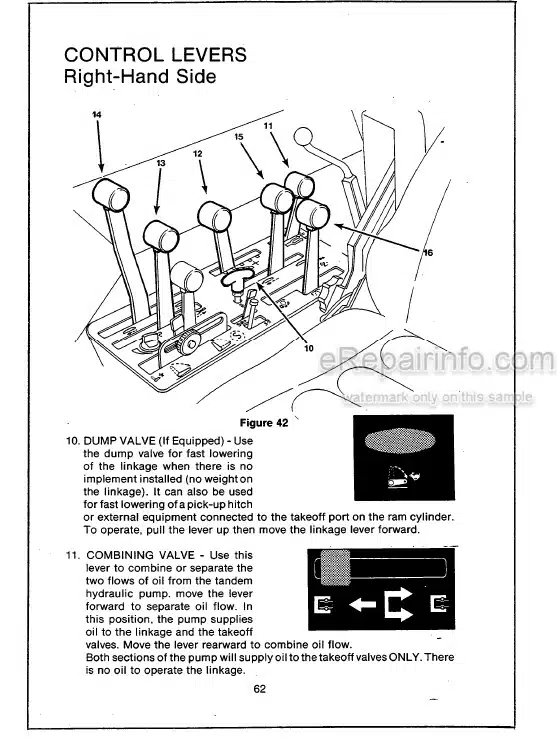 Photo 4 - Case IH 1694 Operators Manual Tractor