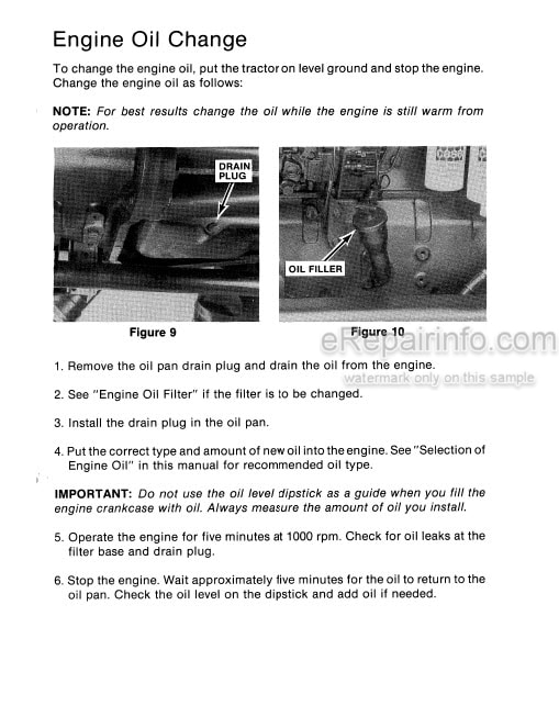Photo 6 - Case IH 2094 Operators Manual Tractor