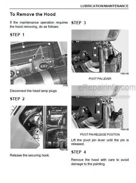 Photo 10 - Case IH 2120 2130 2140 2150 Pro Operators Manual Tractor