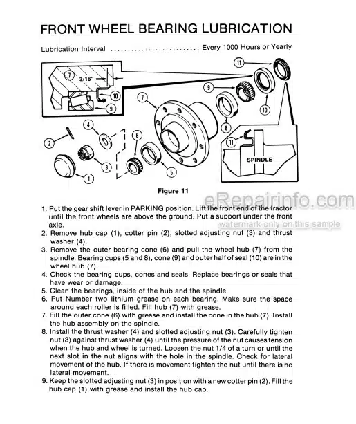 Photo 4 - Case IH 2290 Operators Manual Tractor Without Cab