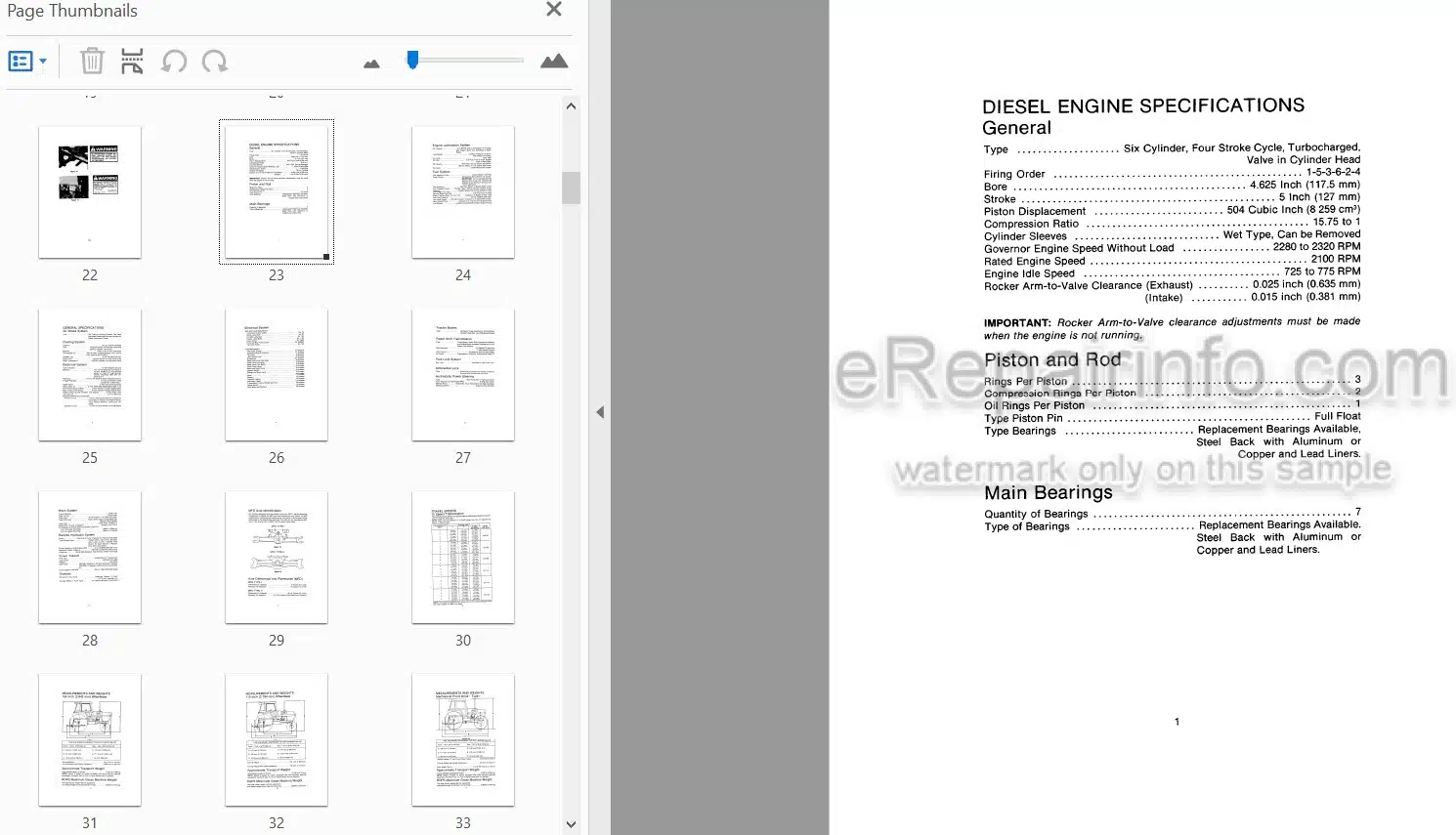 Photo 3 - Case IH 2294 Operators Manual Tractor