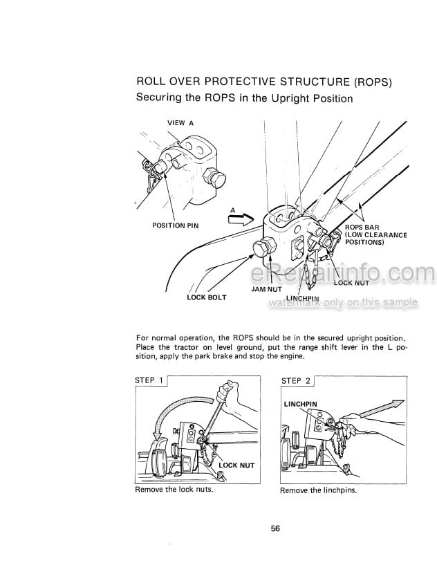 Photo 4 - Case IH 275 Operators Manual Tractor