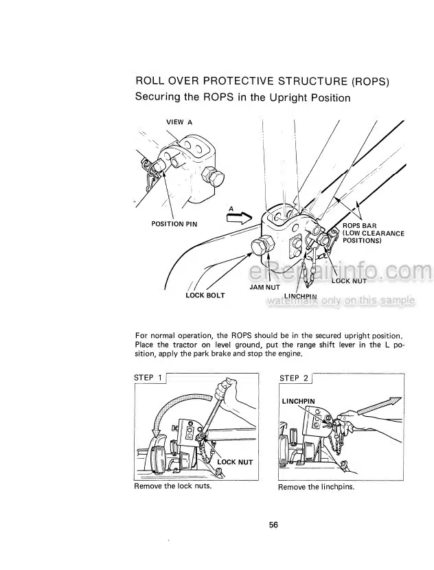 Photo 4 - Case IH 275 Operators Manual Tractor