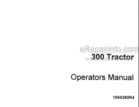 Photo 4 - Case IH 300 Farmall Operators Manual Tractor