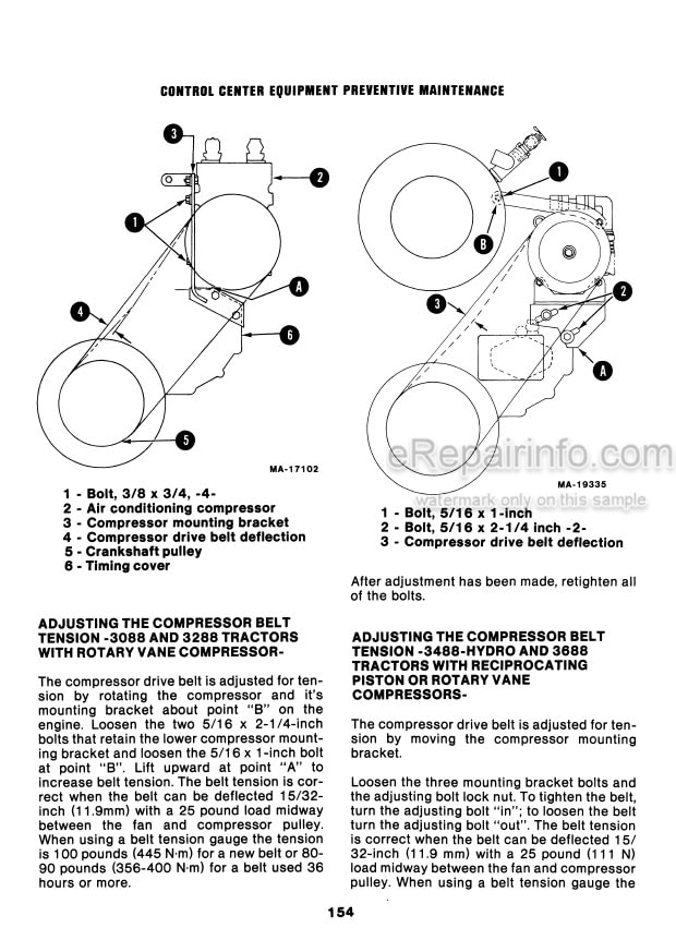 Photo 3 - Case IH 3088 3288 3488 3688 Operators Manual Hydro Tractor