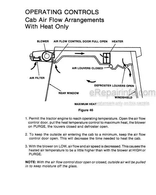 Photo 4 - Case IH 3294 Operators Manual Tractor