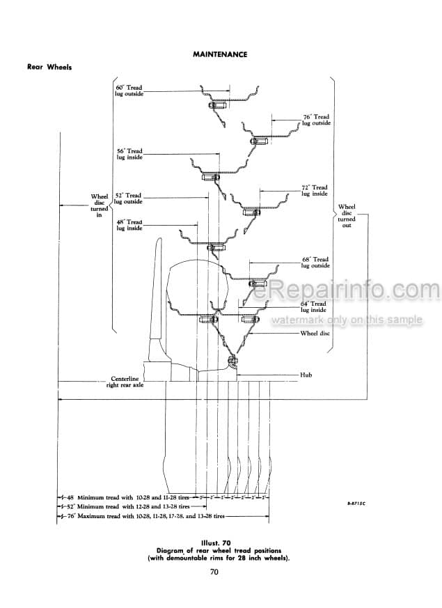 Photo 4 - Case IH 330 Operators Manual Utility Tractor