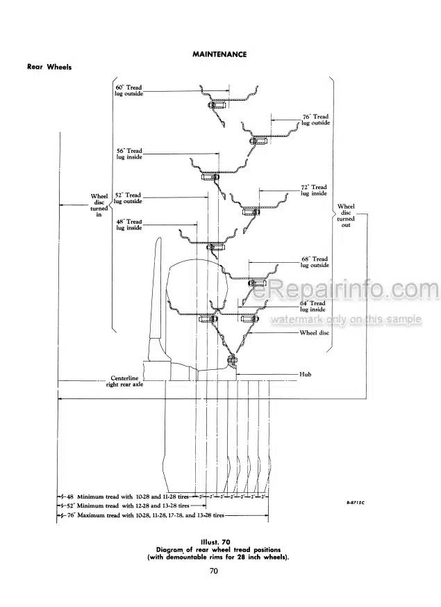 Photo 4 - Case IH 330 Operators Manual Utility Tractor