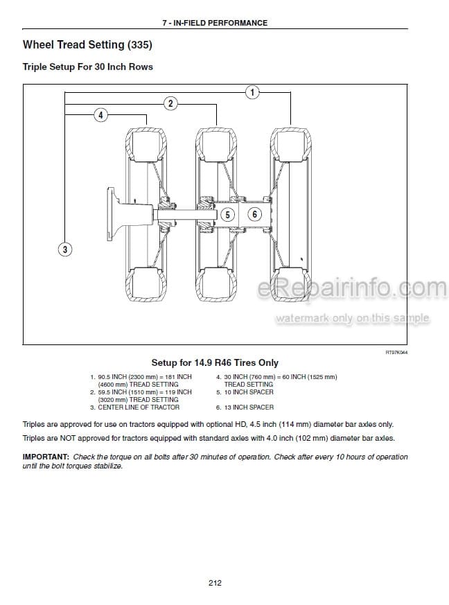 Photo 5 - Case IH 335 385 435 485 535 Steiger Operators Manual Tractor